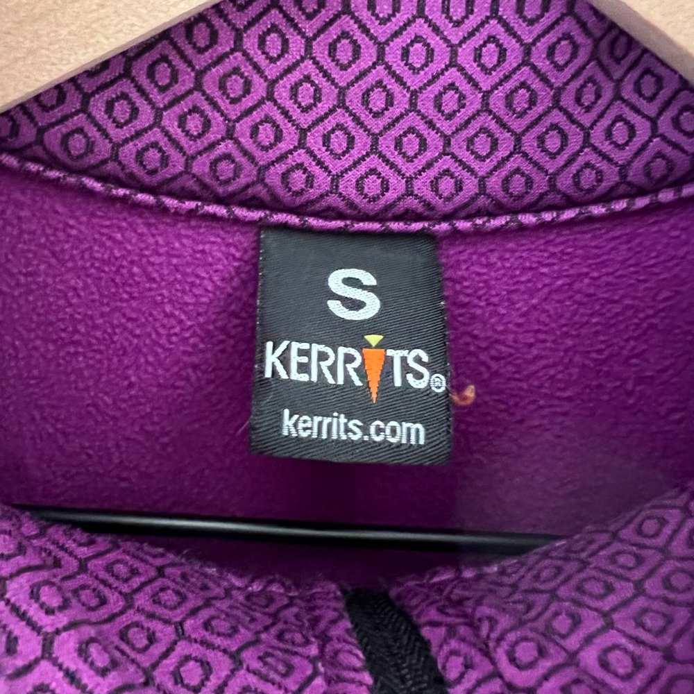 KERRITS purple fleece quarter zip pullover - Picture 5 of 5